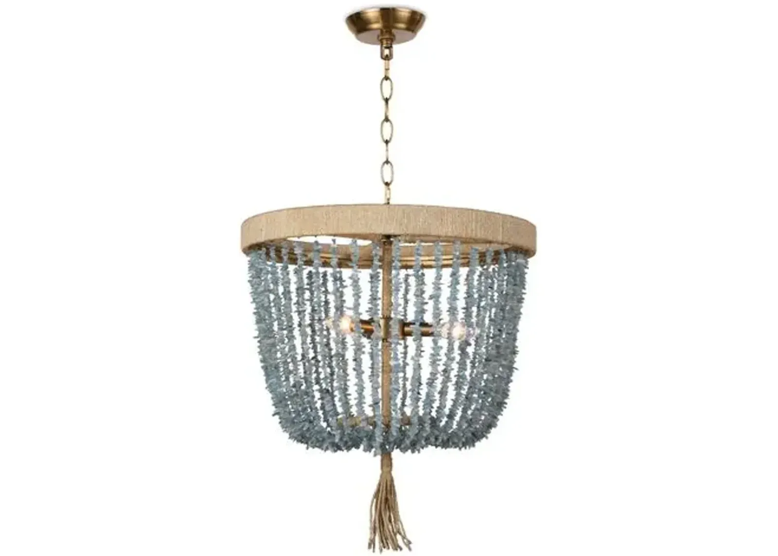 Milos Chandelier - Aqua - Regina Andrew - Blue