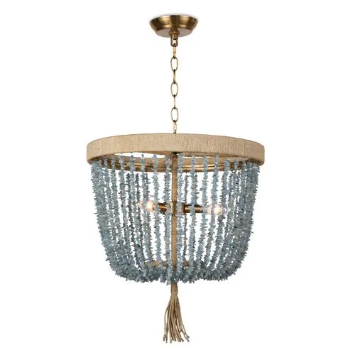 Milos Chandelier - Aqua - Regina Andrew - Blue