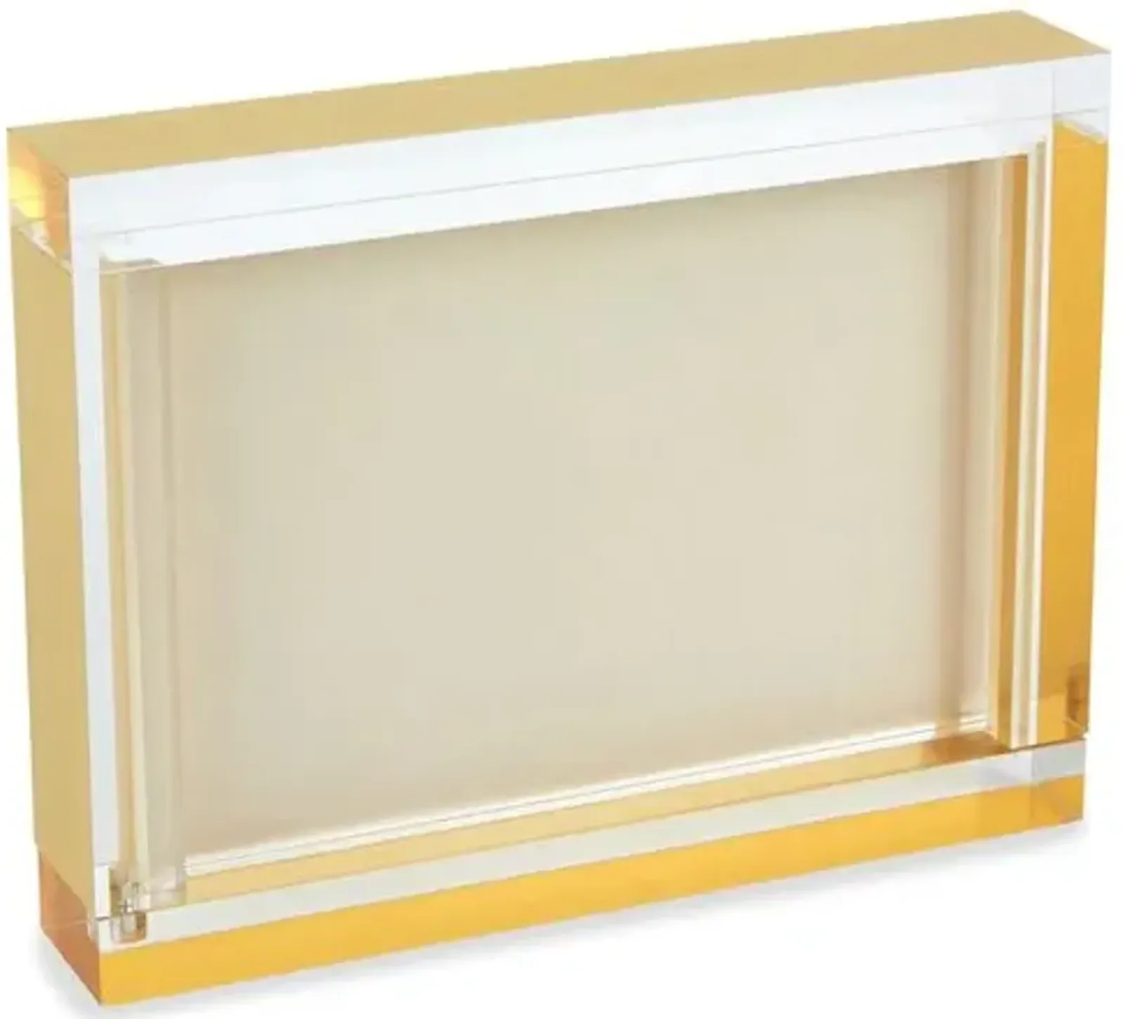 Byron Block Frame - Gold