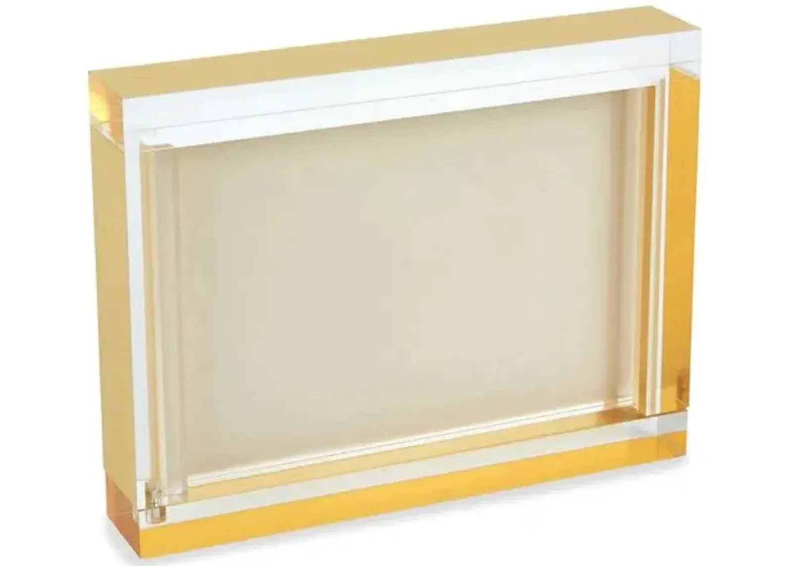 Byron Block Frame - Gold