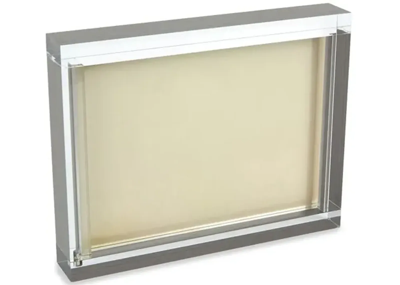 Byron Block Frame - Silver