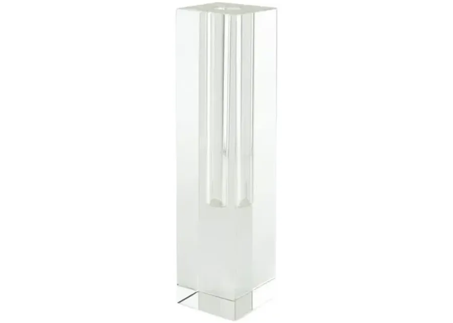 10" Swain Slim Bud Vase - Crystal - Clear