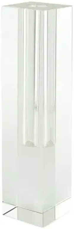 10" Swain Slim Bud Vase - Crystal - Clear