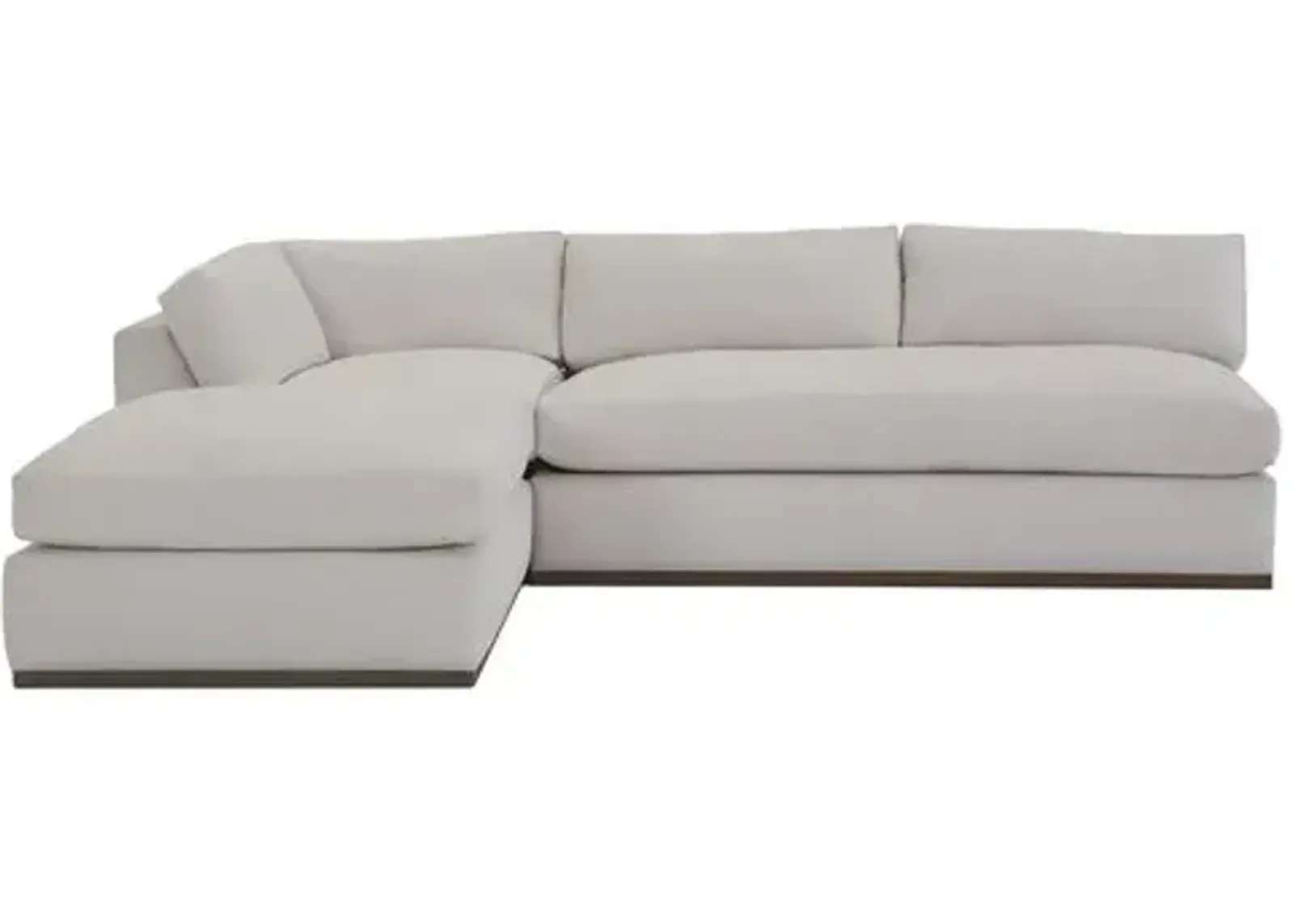 Pratt Crypton 3-Pc Modular Sectional - White