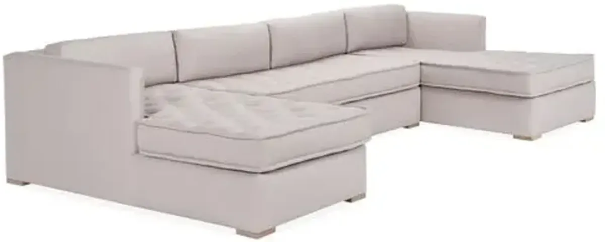 Lane U-Shaped Modular Sectional - Gray