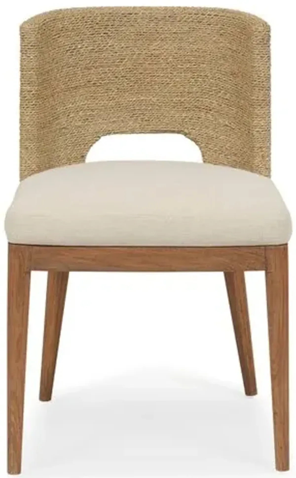 Amalfi Side Chair - Praline/Ivory Crypton - Brownstone Furniture