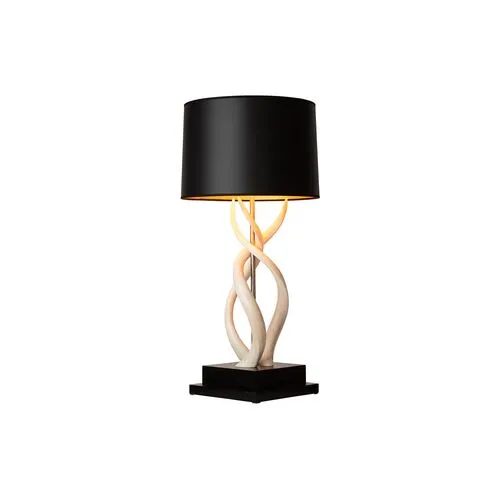 Triple Kudu Horn Table Lamp - Ebony - Ngala Trading Co.