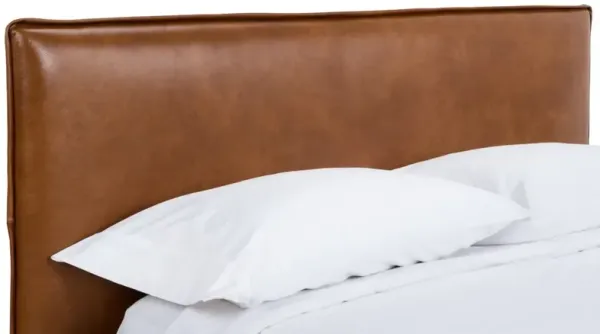 Rayna Leather Platform Bed