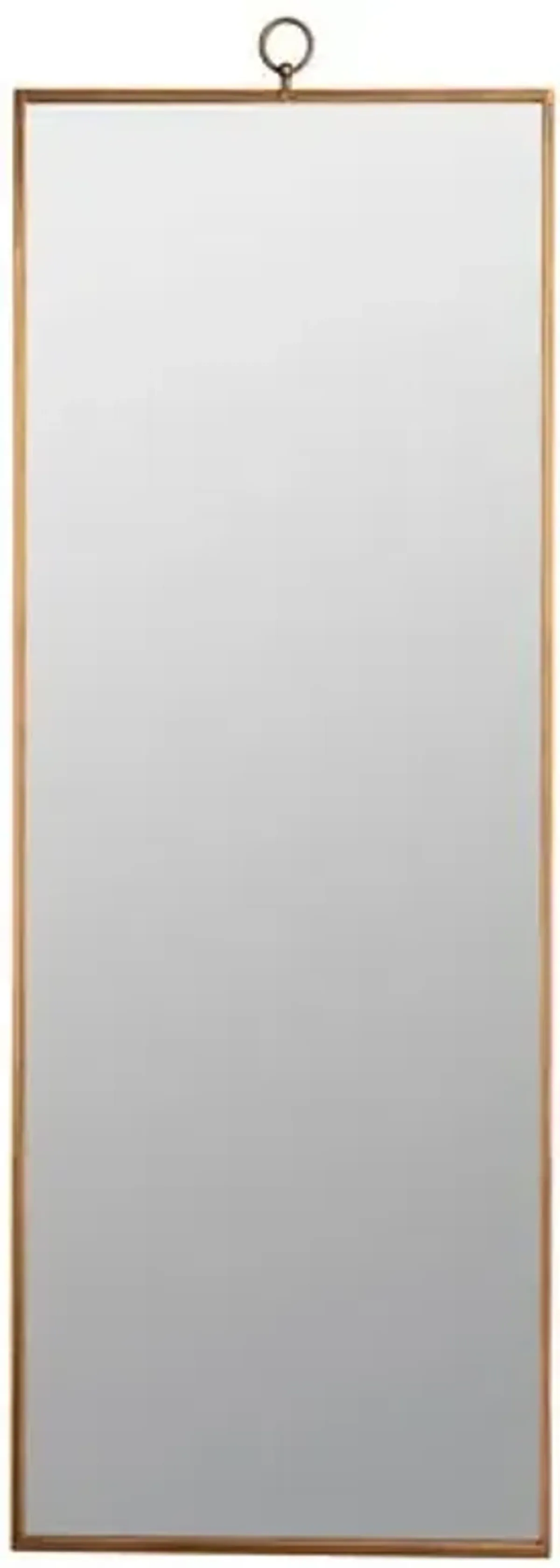 Leona Leaning Floor Mirror - Gold