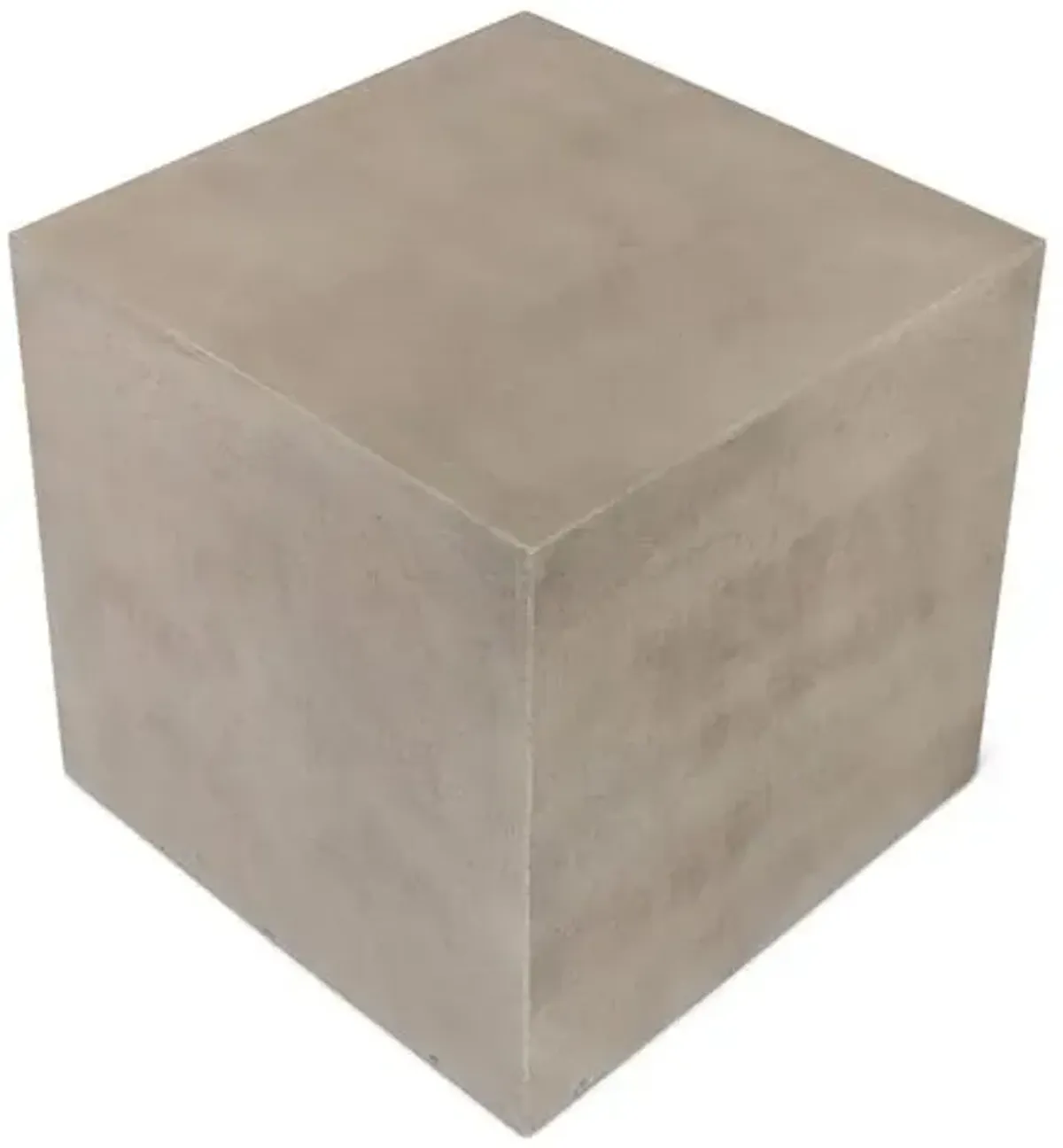 Elwood Bloc Concrete Outdoor Side Table