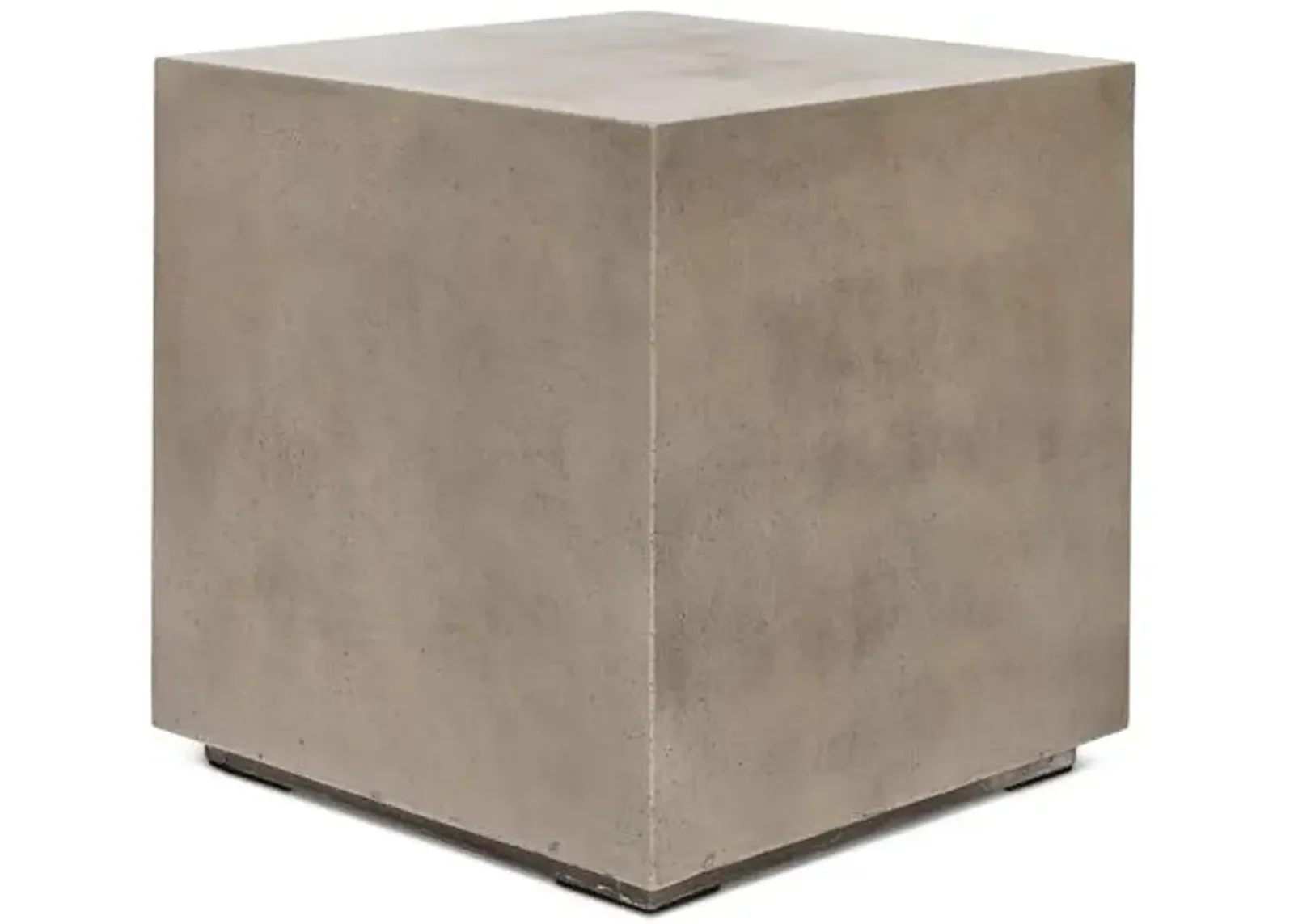 Elwood Bloc Concrete Outdoor Side Table