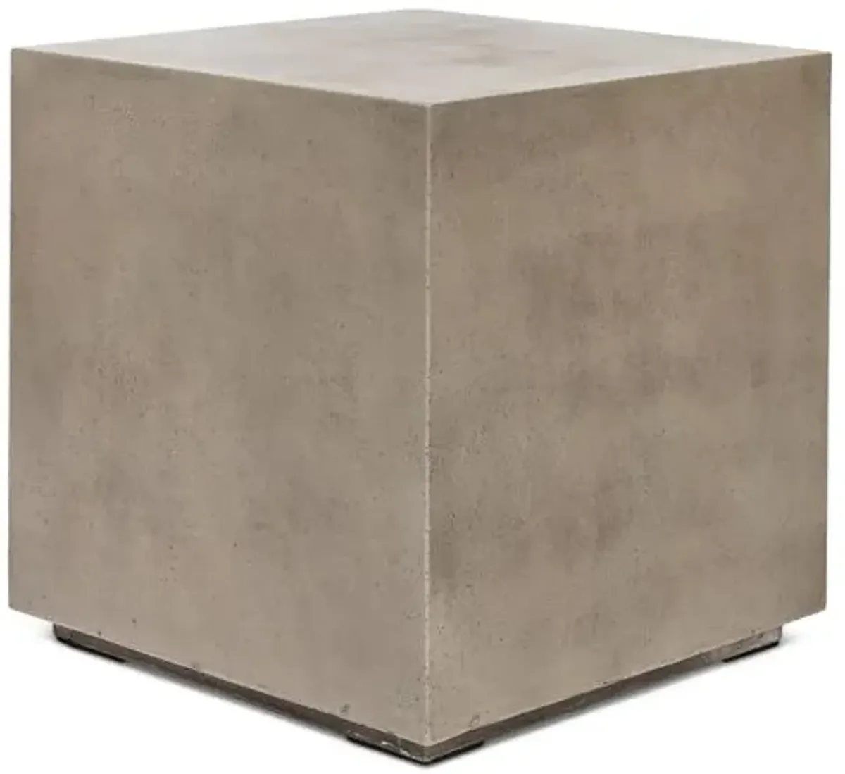 Elwood Bloc Concrete Outdoor Side Table