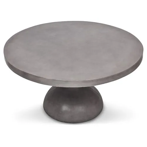 Bricia Outdoor Dining Table - Dark Gray