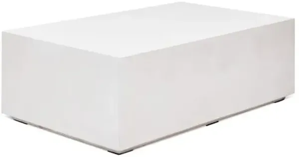 Iker Outdoor Coffee Table - Ivory