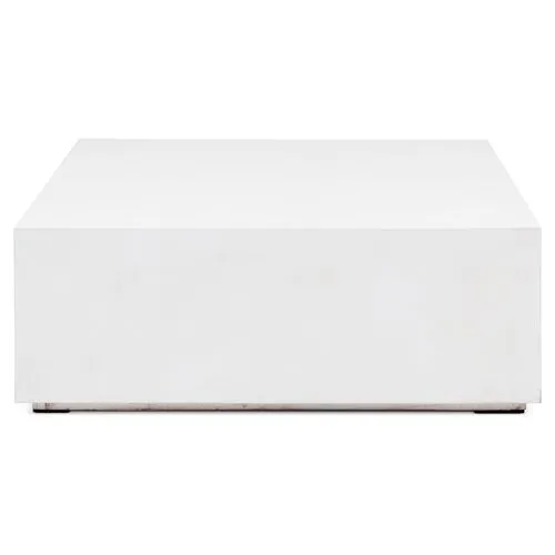 Iker Outdoor Coffee Table - Ivory