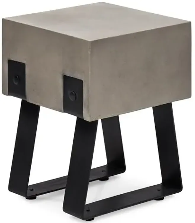 Thiago Stool - Black/Dark Gray