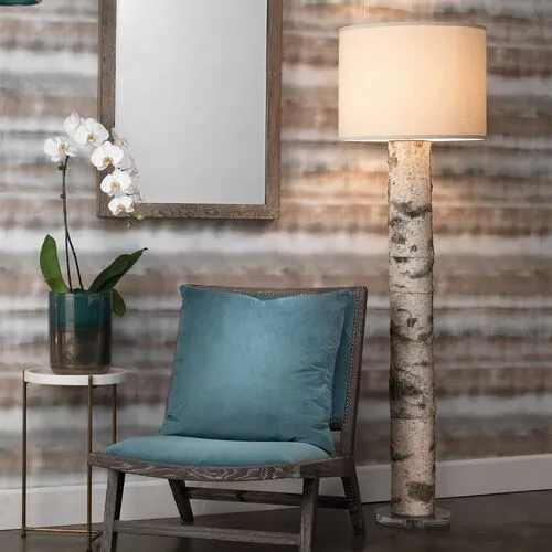 Forrester Floor Lamp - Birch - Jamie Young Co.