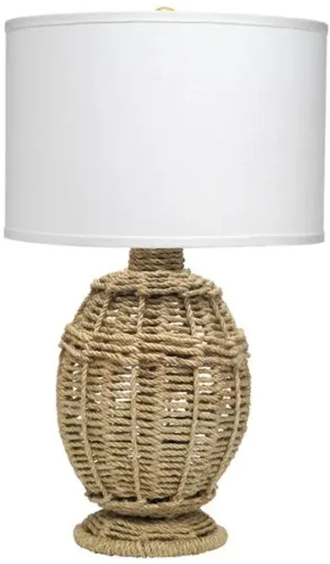 Jute Urn Table Lamp - Natural - Jamie Young Co.