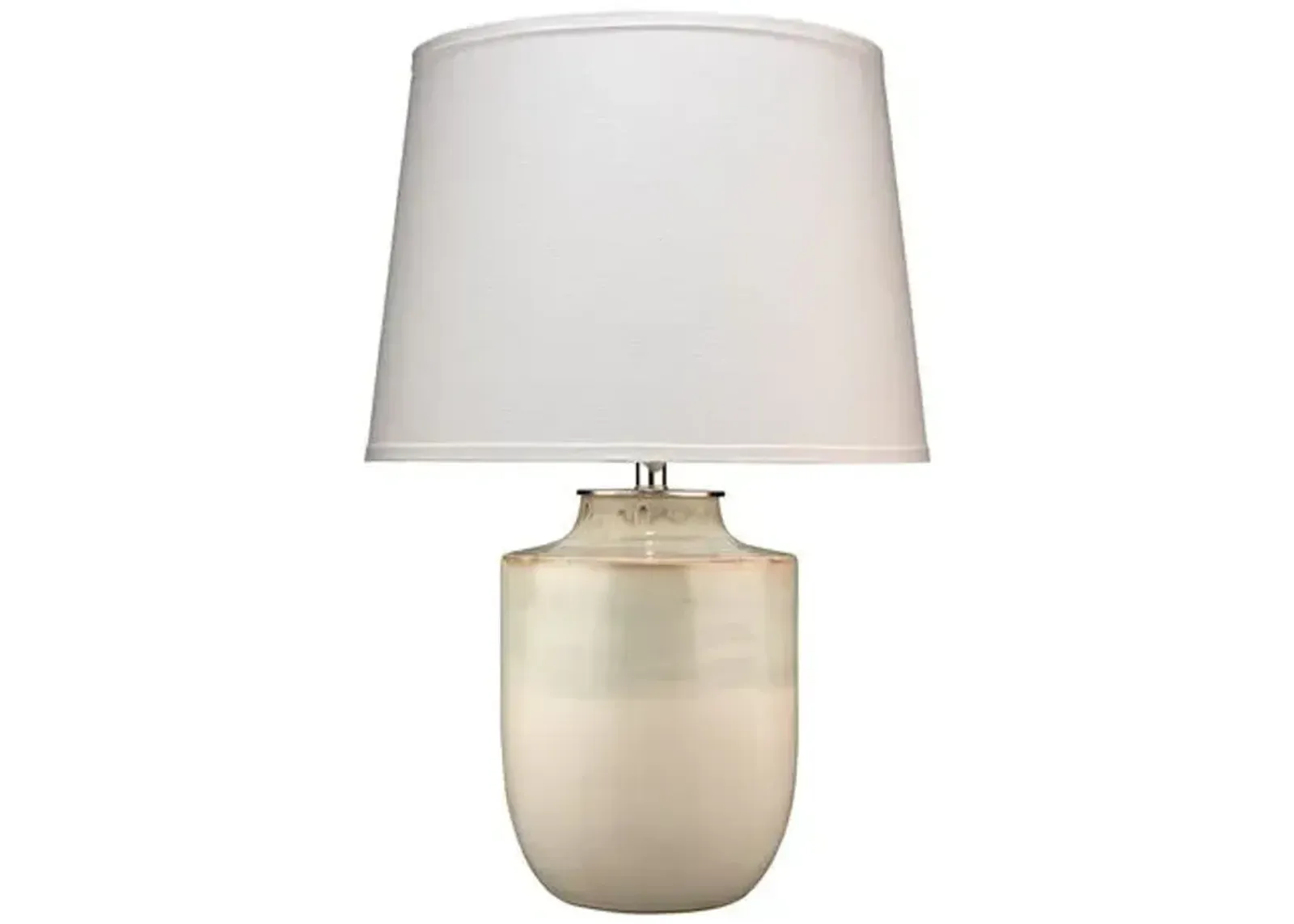 Lagoon Table Lamp - Ombre Pale Blue/Cream - Jamie Young Co. - Ivory