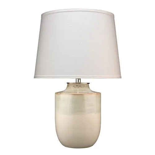 Lagoon Table Lamp - Ombre Pale Blue/Cream - Jamie Young Co. - Ivory