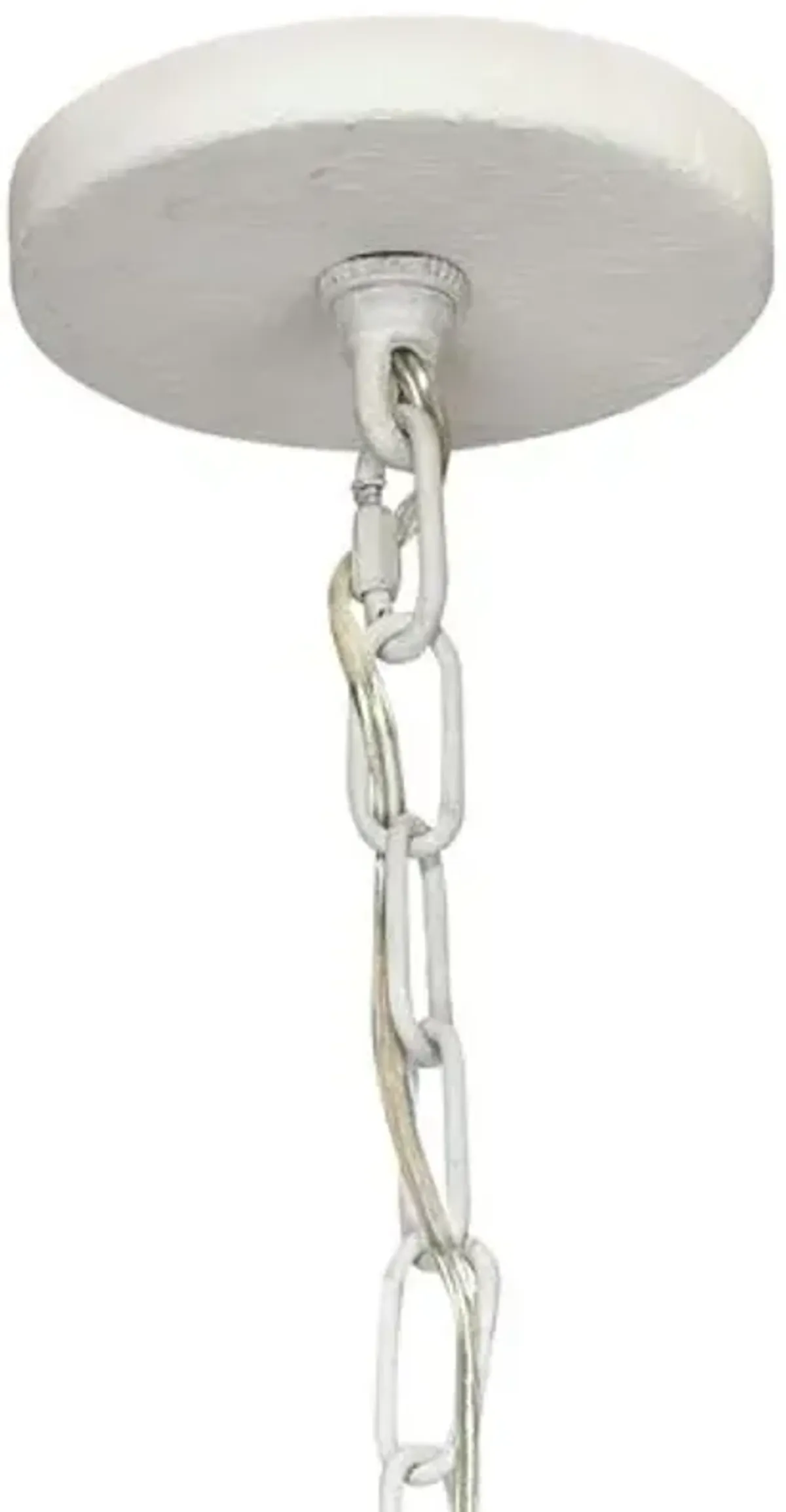 Park 8-Light Chandelier - White - Jamie Young Co.