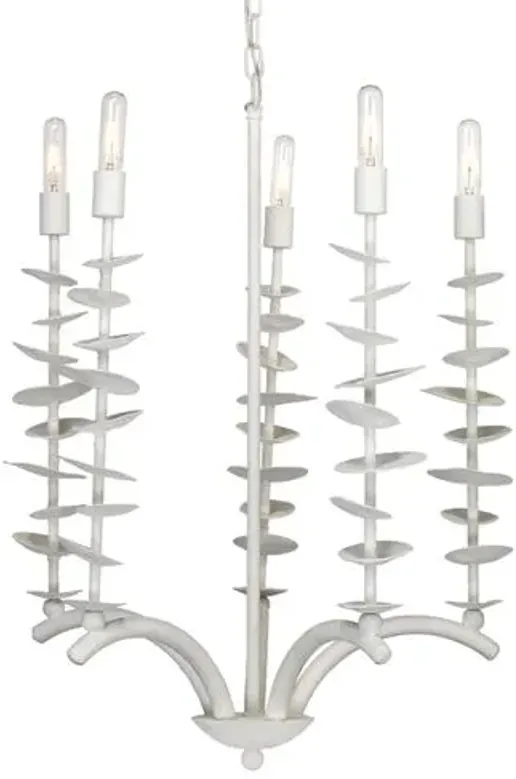 Petals Chandelier - White - Jamie Young Co.