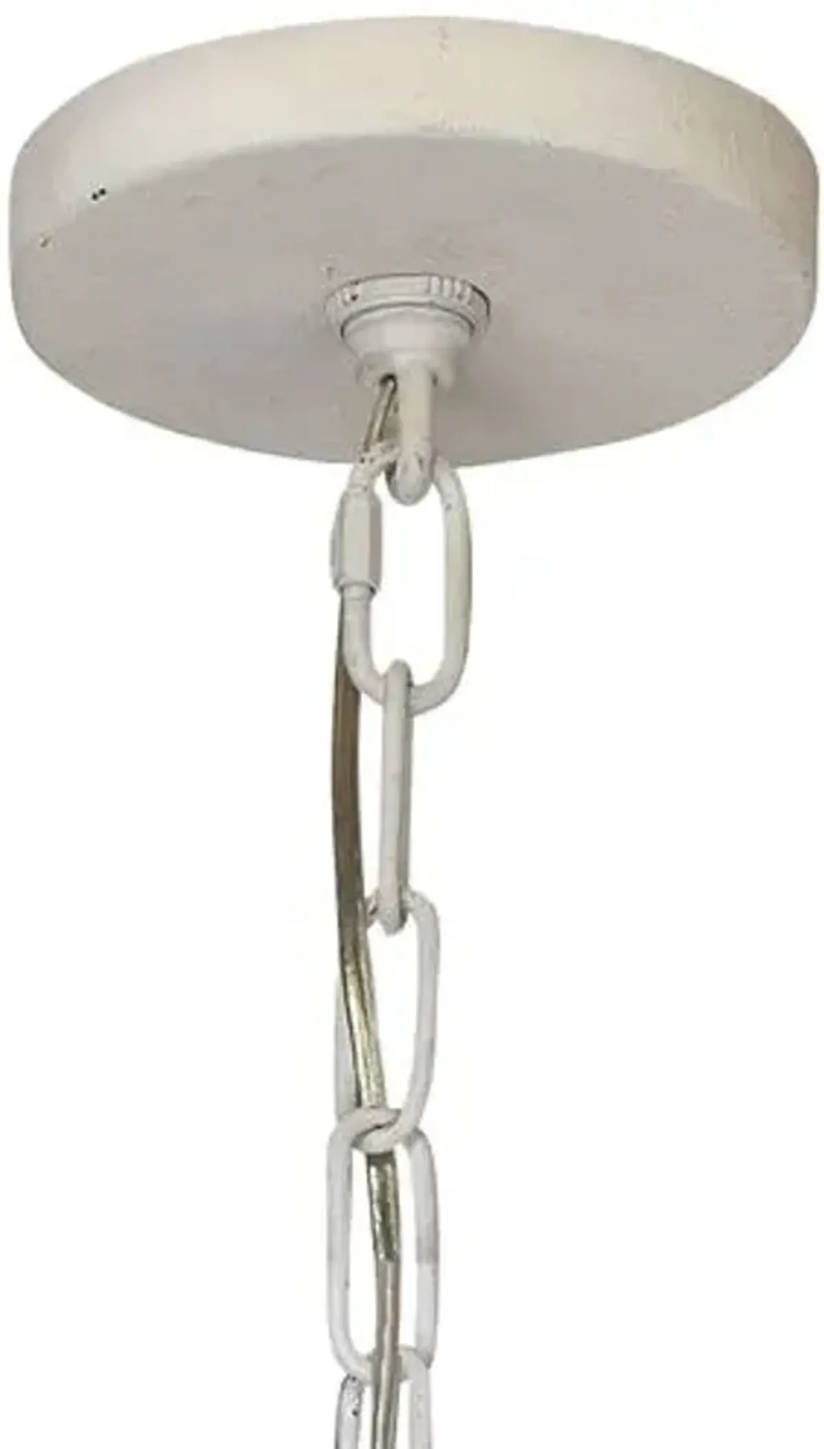 Mercer Two-Tier Chandelier - White - Jamie Young Co.