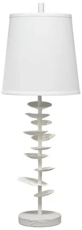 Petals Table Lamp - White - Jamie Young Co.