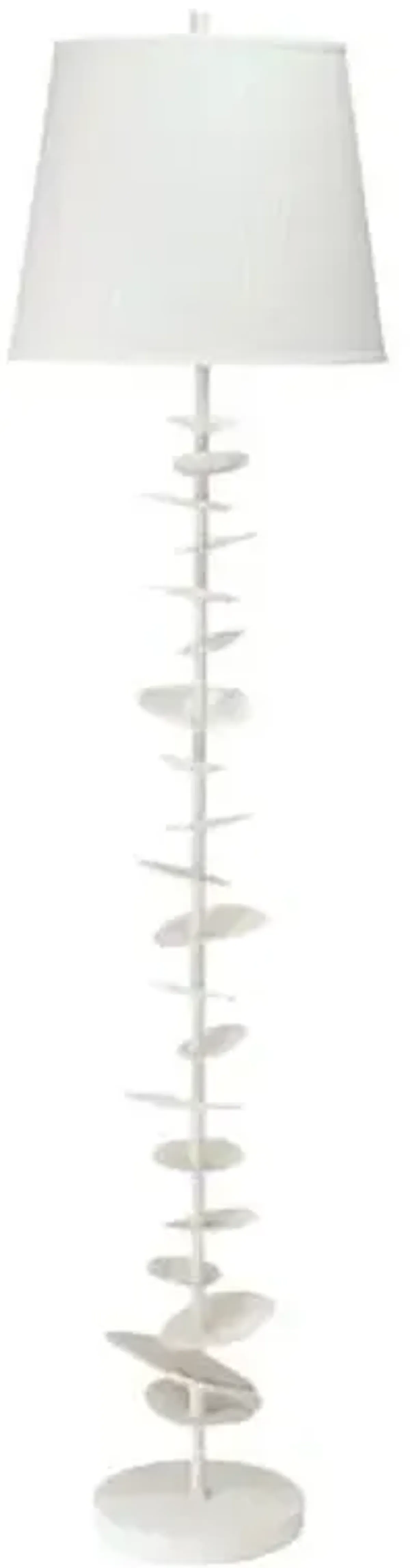 Petals Floor Lamp - White - Jamie Young Co.