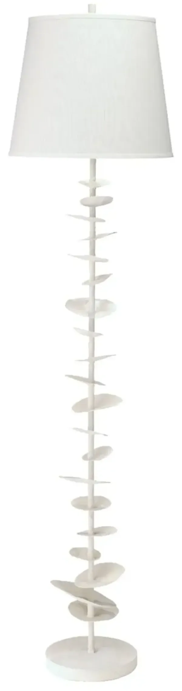 Petals Floor Lamp - White - Jamie Young Co.