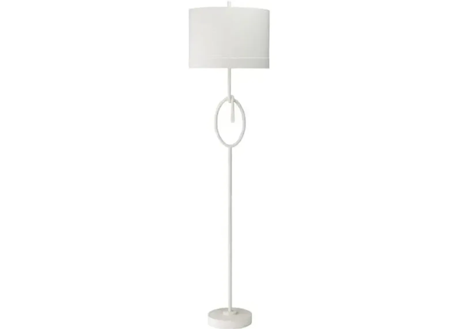 Knot Floor Lamp - White - Jamie Young Co.