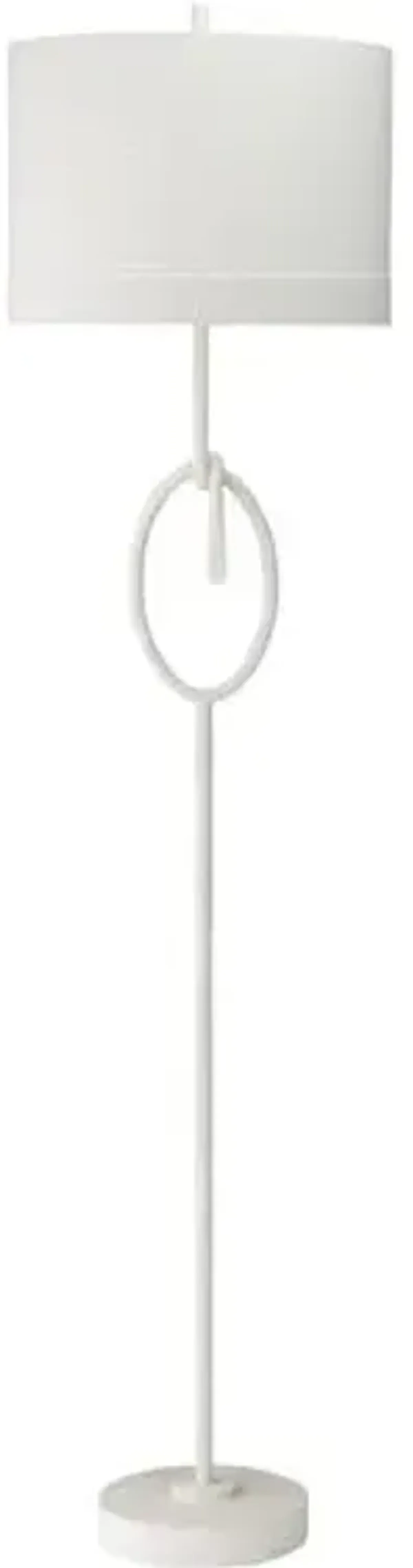 Knot Floor Lamp - White - Jamie Young Co.