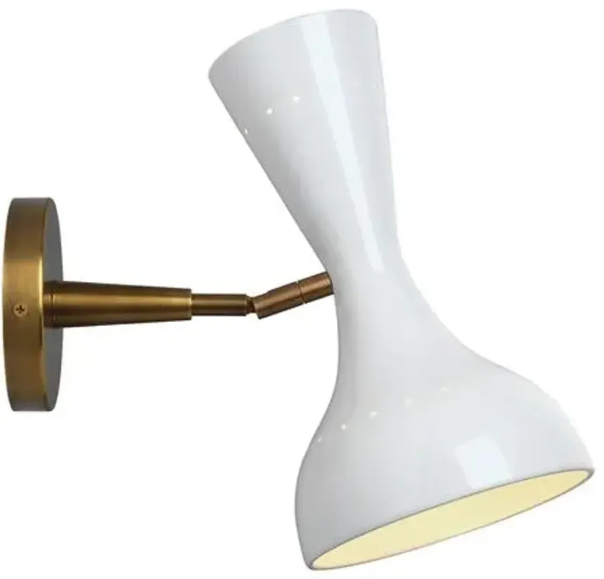 Pisa Sconce - White - Jamie Young Co.