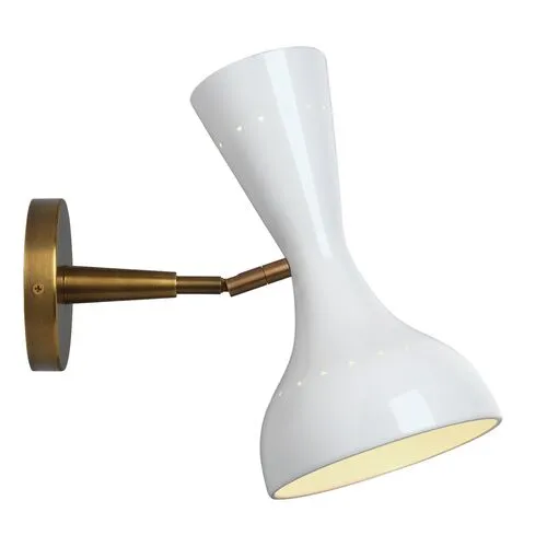 Pisa Sconce - White - Jamie Young Co.