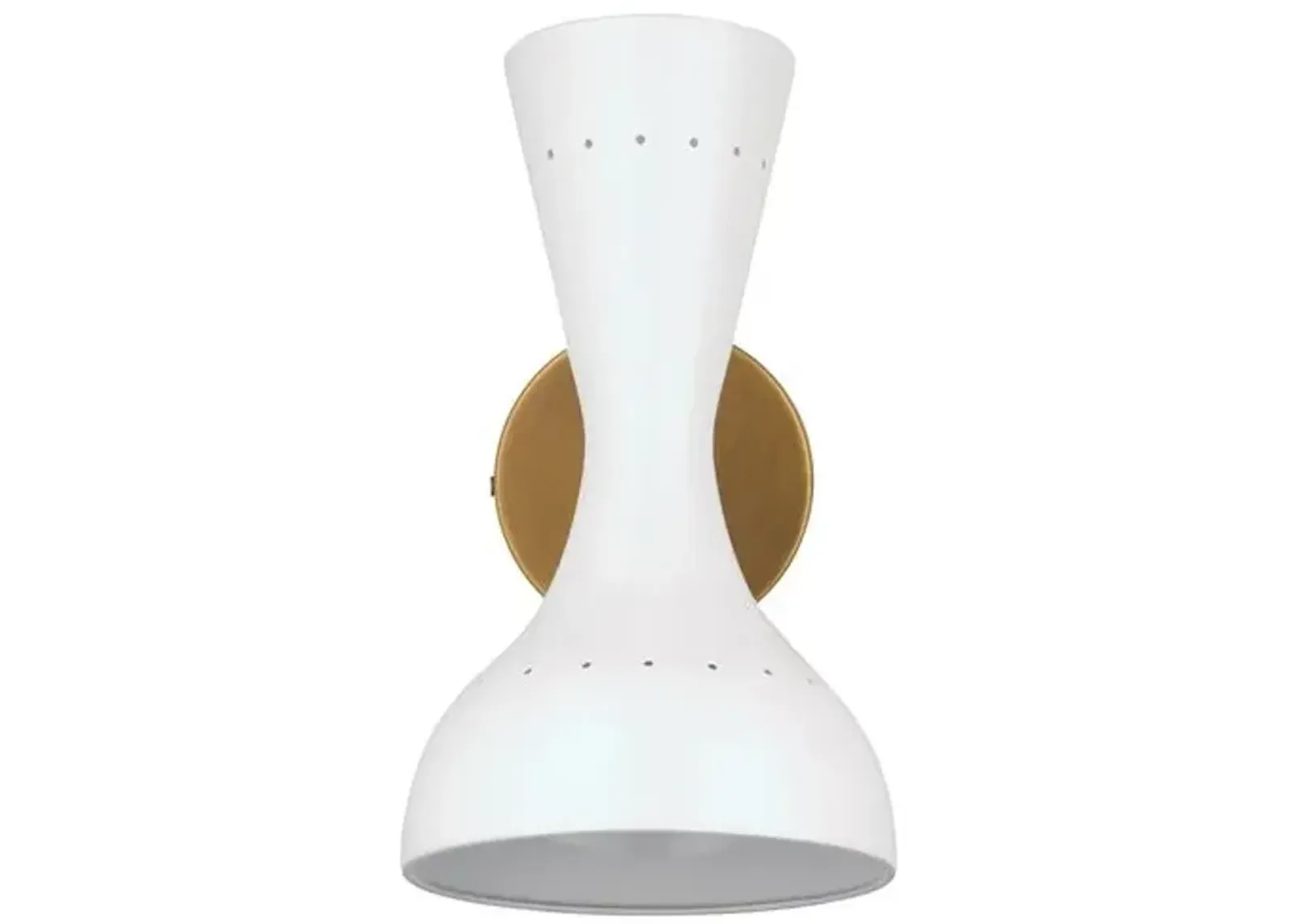 Pisa Sconce - White - Jamie Young Co.