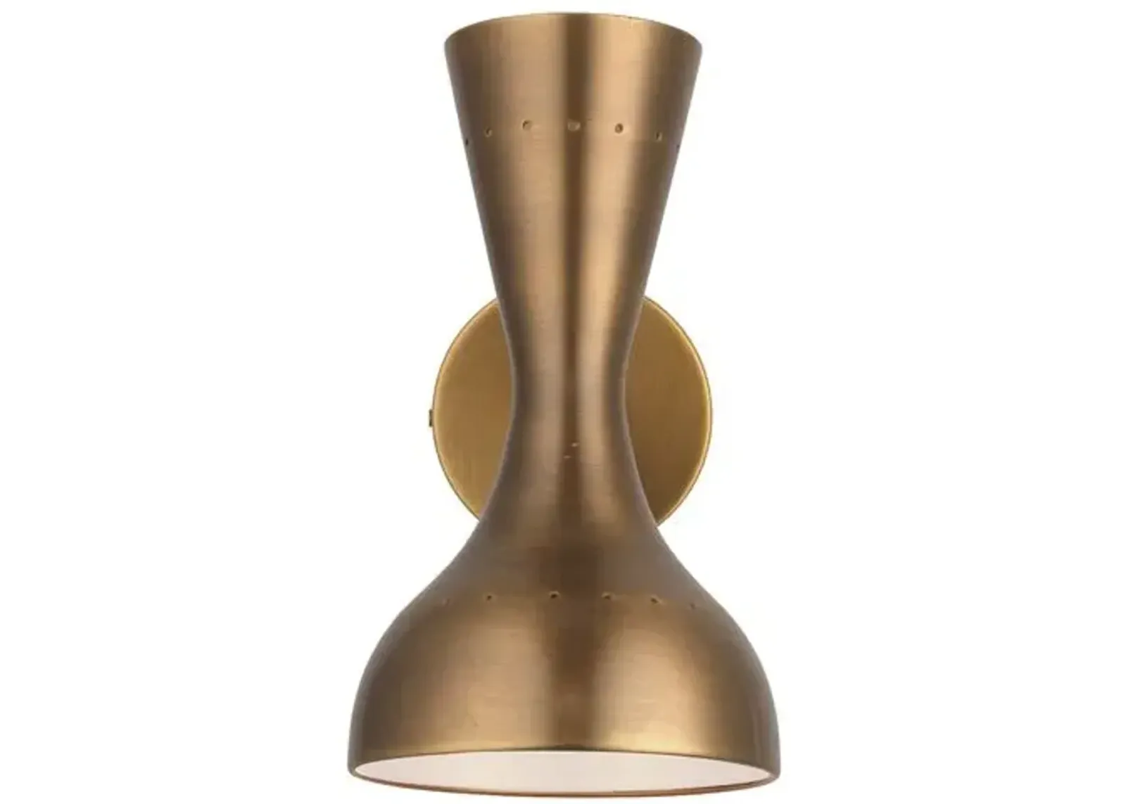 Pisa Sconce - Antiqued Brass - Jamie Young Co. - Gold