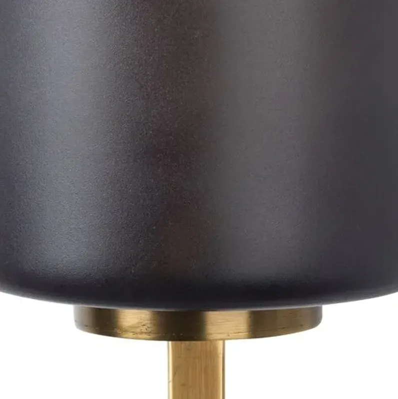 Blueprint Sconce - Antiqued Brass - Jamie Young Co. - Black