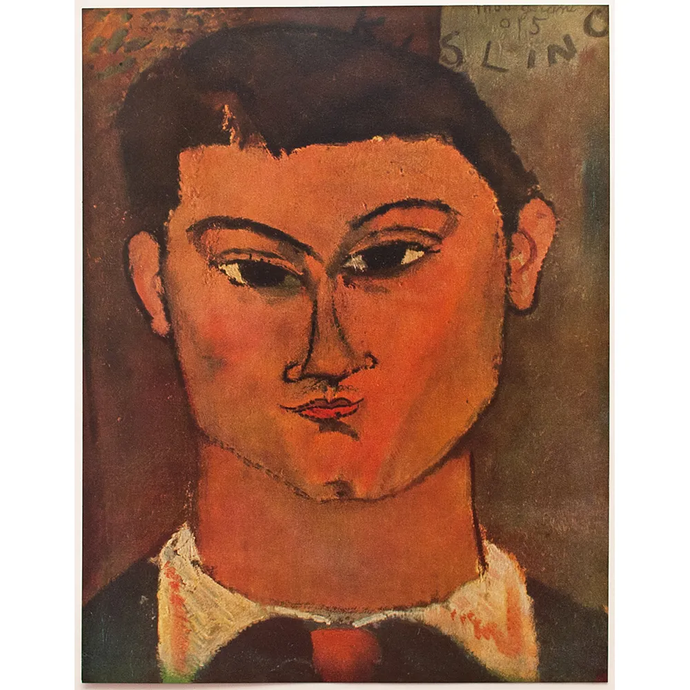 1958 Modigliani - Head of Kisling - Brown
