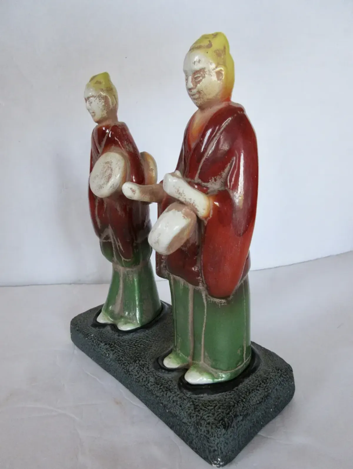 Chinese Musician Statues - The Emporium Ltd. - Red