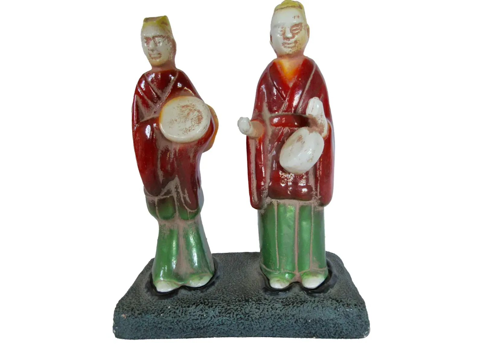 Chinese Musician Statues - The Emporium Ltd. - Red