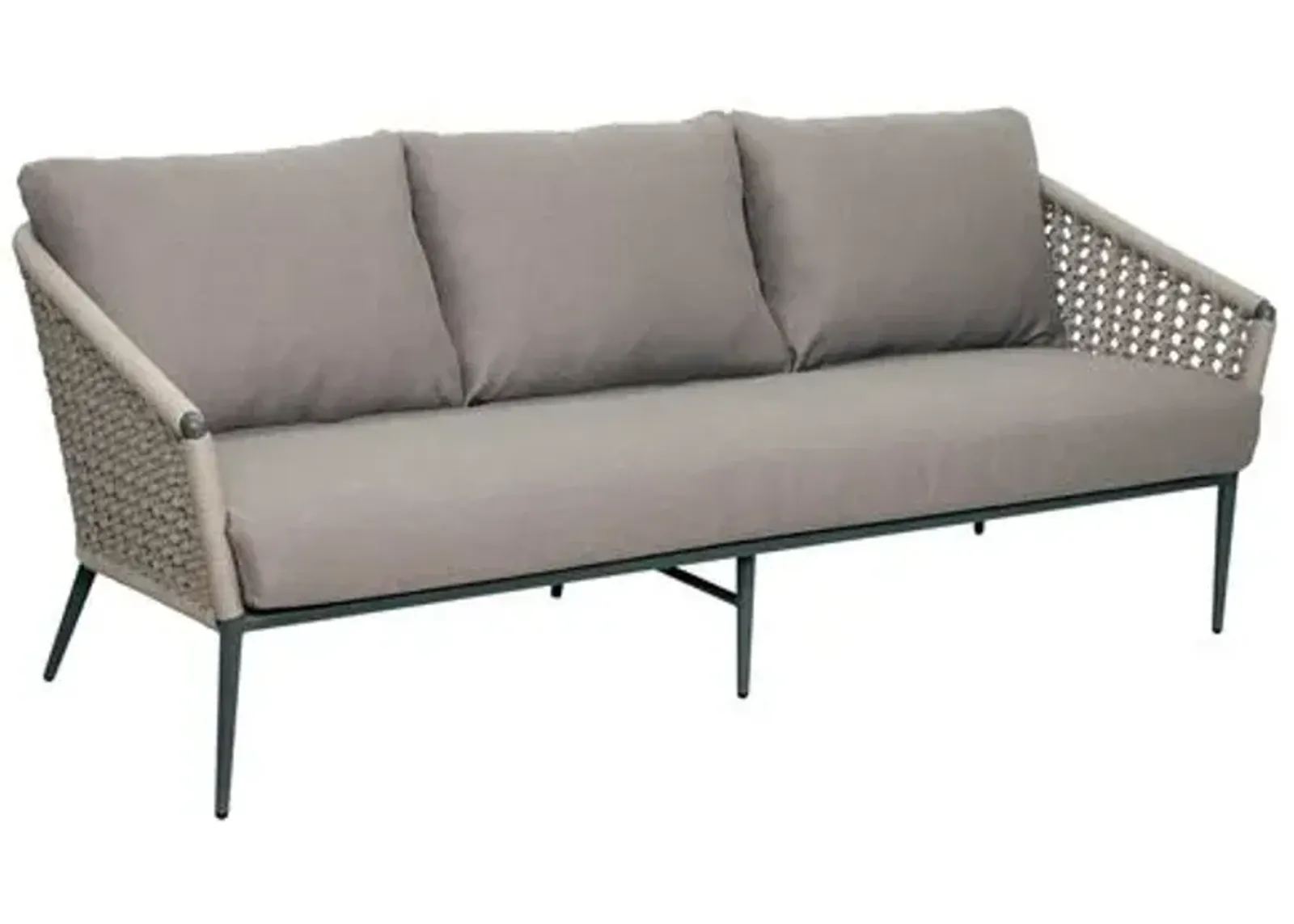 Antilles Outdoor Sofa - Gray/Taupe