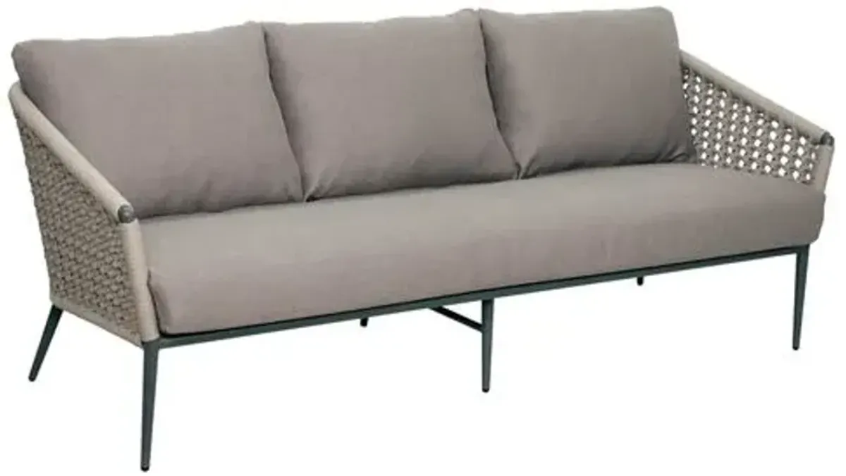 Antilles Outdoor Sofa - Gray/Taupe