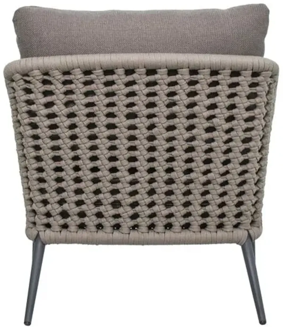 Antilles Outdoor Lounge Chair - Gray/Taupe