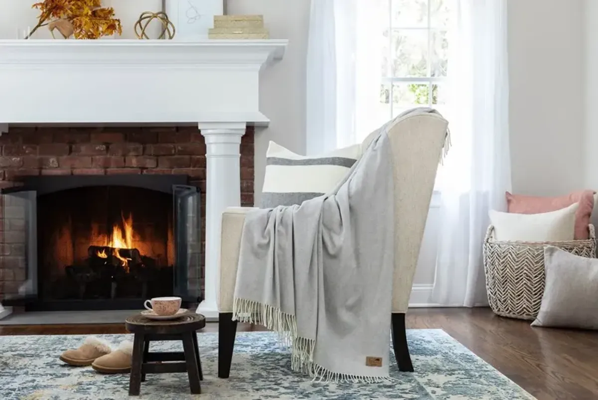 Herringbone Throw