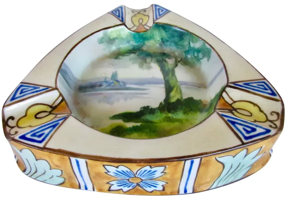 Japanese Ashtray - C. 1900 - The Emporium Ltd. - Green