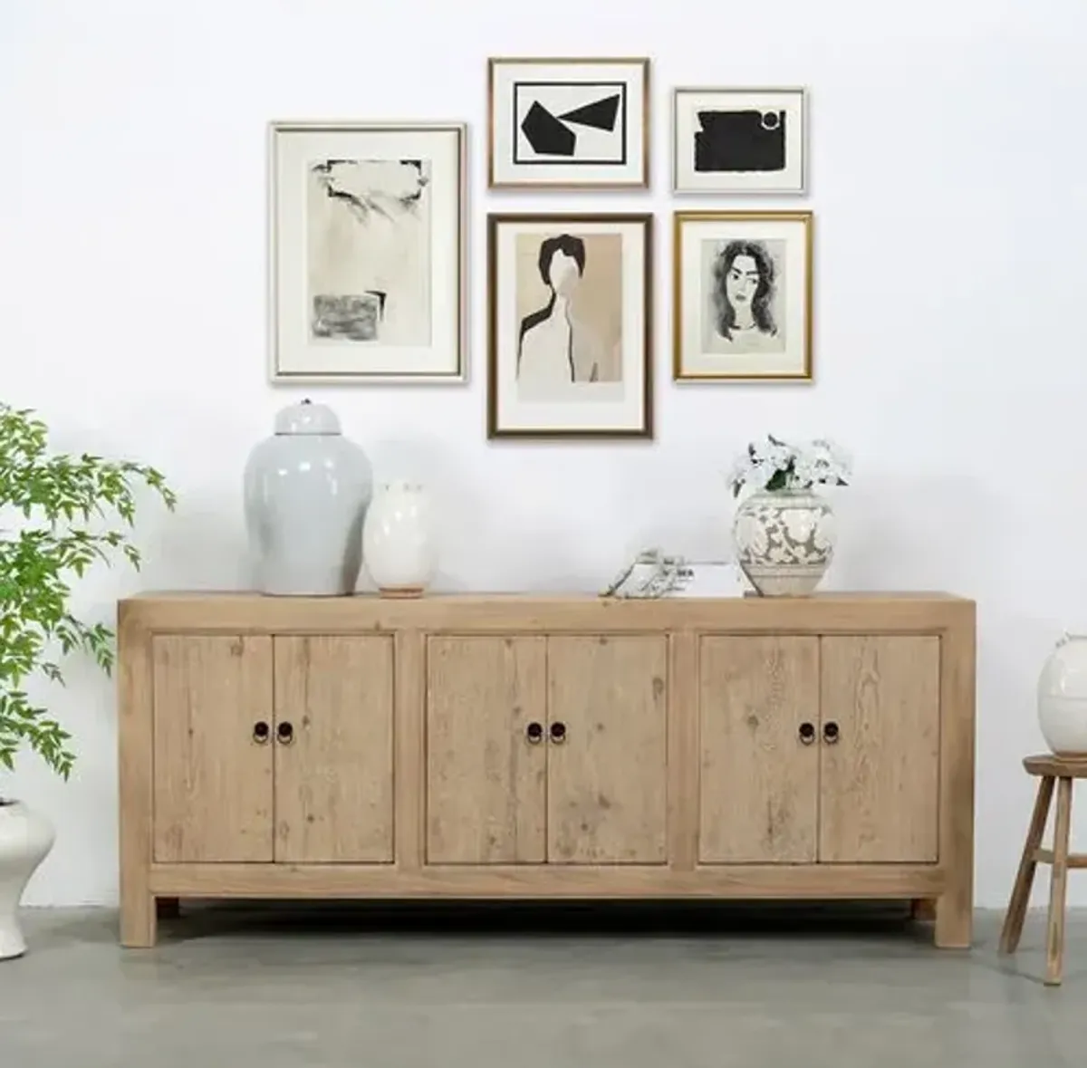 Annia Sideboard - Natural - Handcrafted