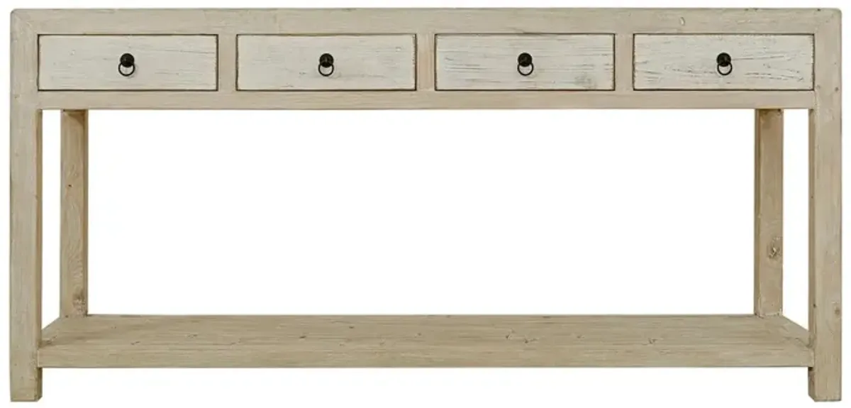 Lara Console, Natural White