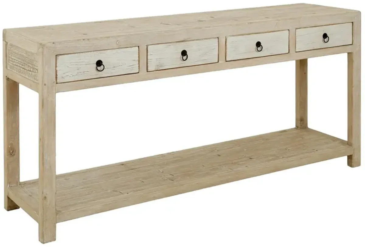 Lara Console, Natural White