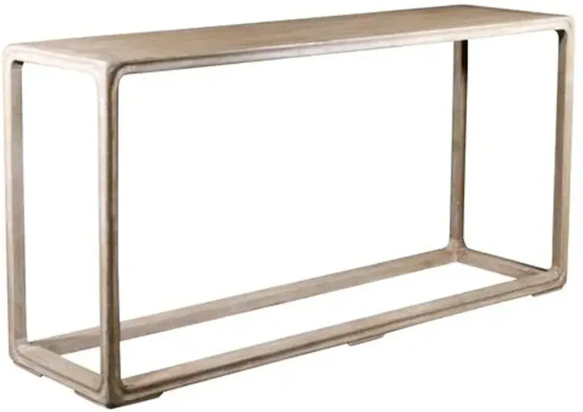 Milo Console - Natural - Brown