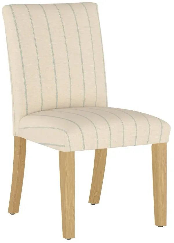 Shannon Side Chair, Thin Stripe